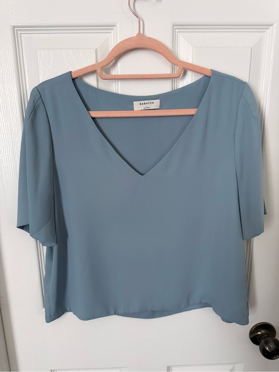 Aritzia Tops - Aritzia | Randy Blouse in a dusty blue shade | Size Large